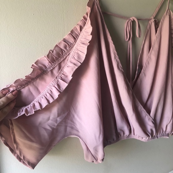 Blush Ruffle Top - Picture 2 of 8
